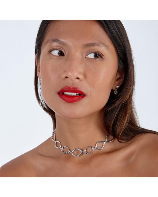 Lucy Quartermaine Metallic Eternal Volcan Necklace