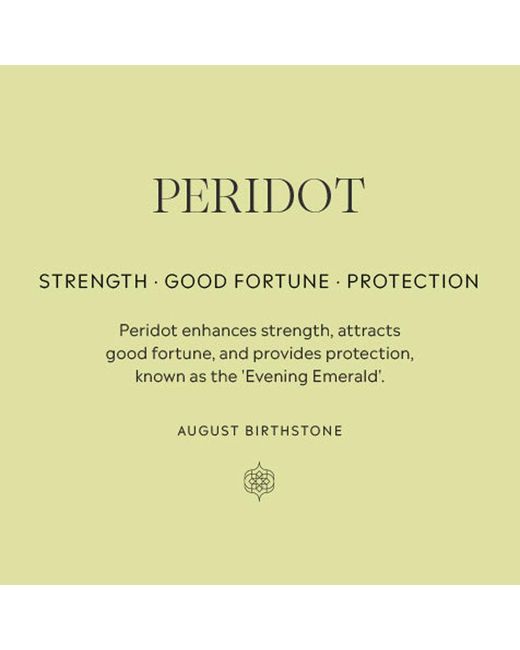 Charlotte's Web Jewellery Green August Birthstone Sterling Huggie Hoops