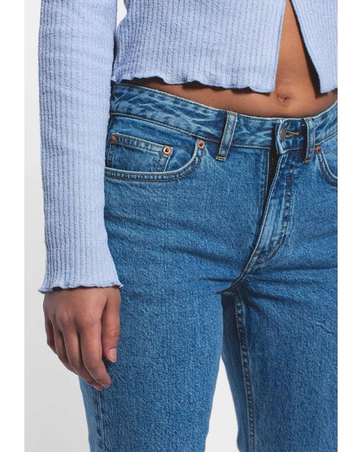 Dr. Denim Blue Elba Mid Bootcut
