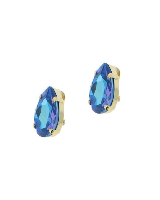 Otazu Blue La Reina Earclips Royal