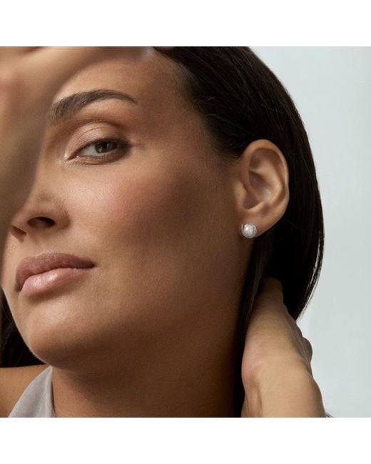 Dinny Hall Metallic Toro Pearl Studs