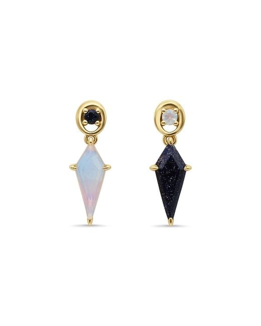 Ptera Jewelry Metallic Luna Earrings
