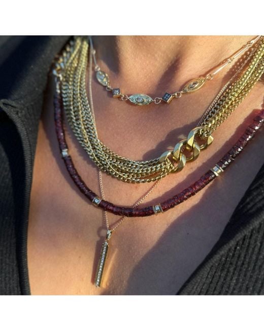 Rachel Nathan Metallic The Link: For Play Necklace