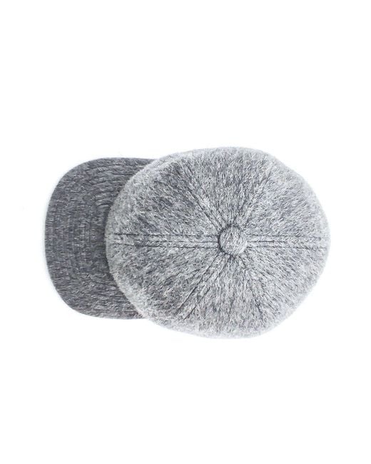 DORIA 1905 Gray Wool Rollable Baseball Cap Baseball for men