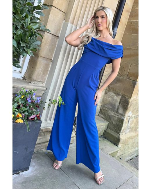 Atom Label Blue Venice Jumpsuit
