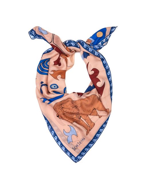Iodes Blue Athens Large Shawl