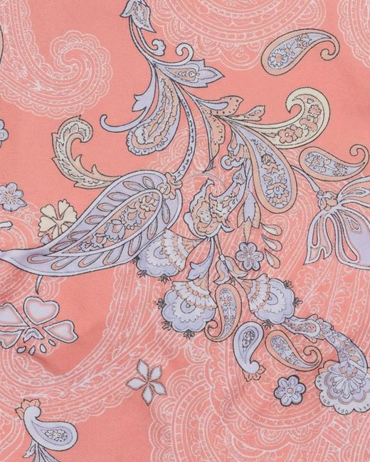 Lords of Harlech Pink Henrietta Paisley Explosion Coral Swimsuit Bottom