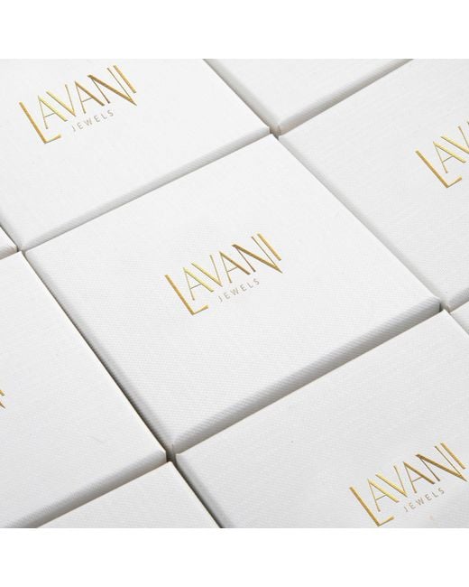 Lavani Jewels Metallic Raw Stone Pendant