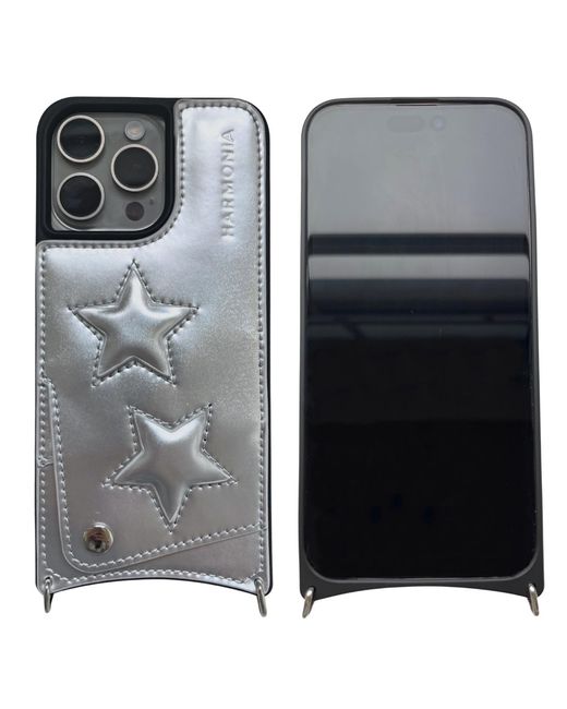 Harmonia Ny Blue Stars Crossbody Iphone Fifteen Case Wallet