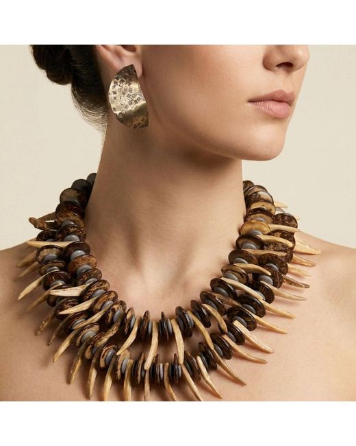 Jaredjamin Metallic Pergola Perfection Statement Necklace