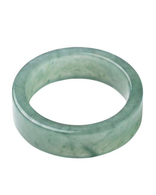seree Blue Gale Square Jade Ring