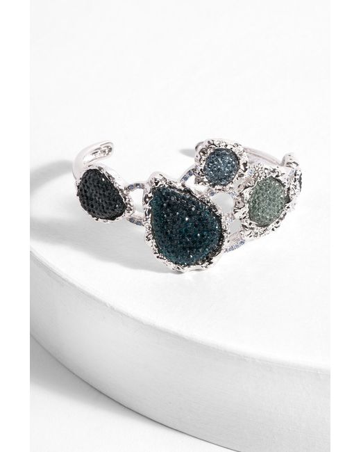 Saachi Blue Pear Crystal Bracelet