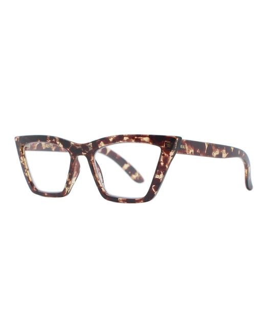 Reality Eyewear Brown Van Saint Reader
