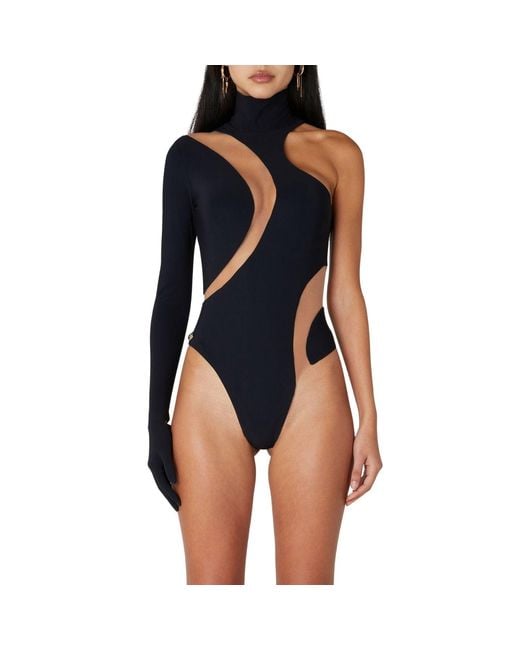 Room 24 Blue Sabrina Bodysuit