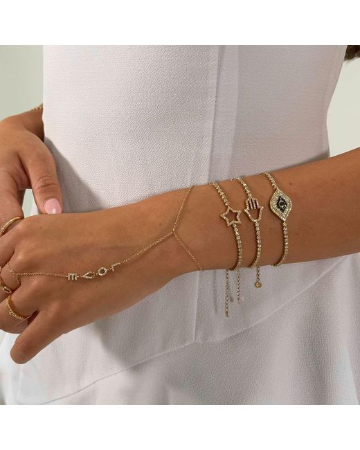 Neshi Designs Metallic Chicago Bracelet