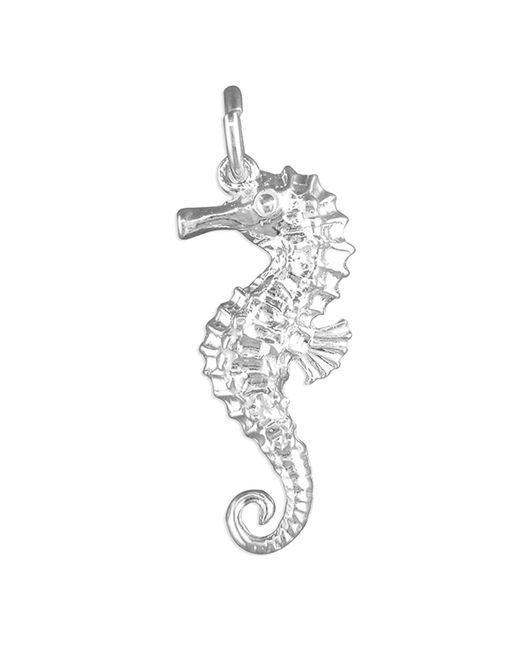Kaizarin White Sea Horse Charm On Chain