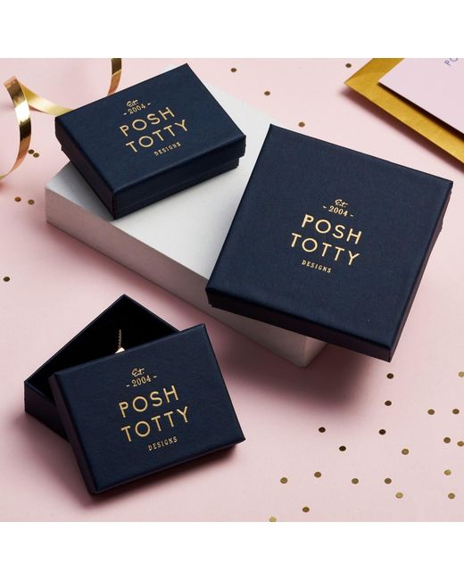 Posh Totty Designs Metallic Disco Ball Hanging Earrings