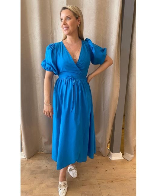 Lula-Ru Blue Belle Cotton Dress