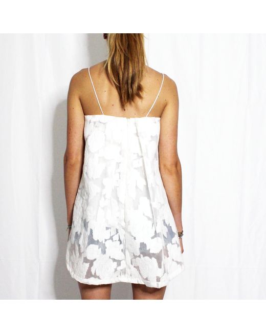 Boutique Kaotique White Flowy Top