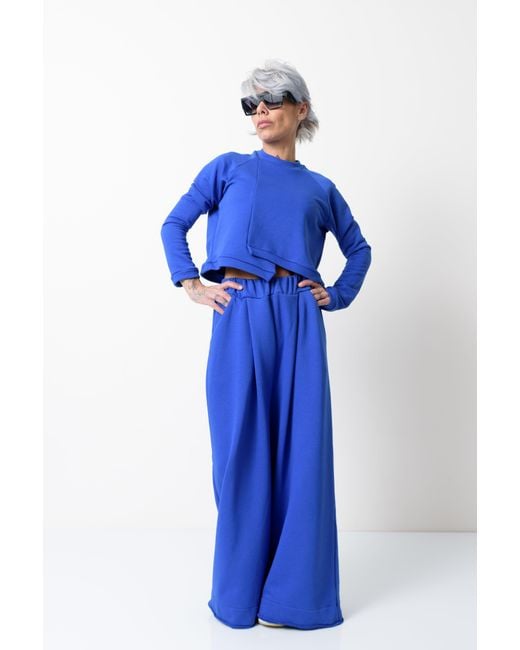 Clothes by Locker Room Blue Royal Two Piece Tracksuit Set For