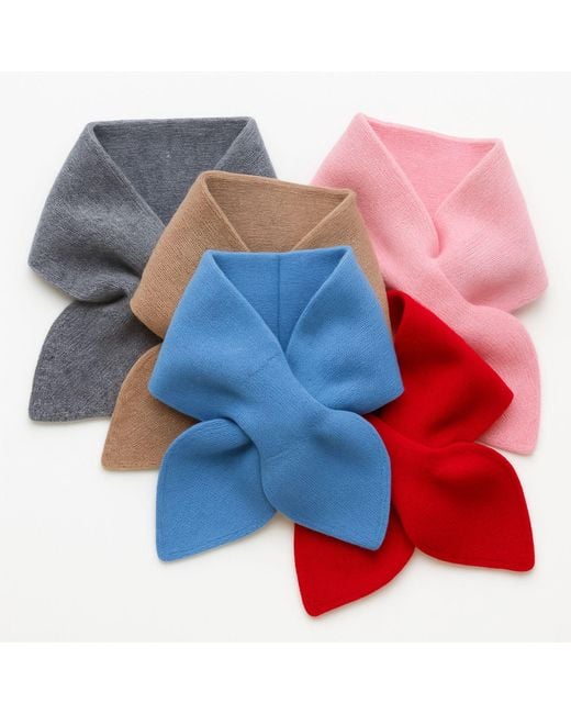 My Little Nature Blue Pure Cashmere Scarf