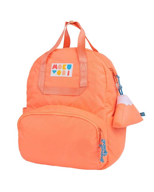Mokuyobi Orange Coral Atlas Backpack