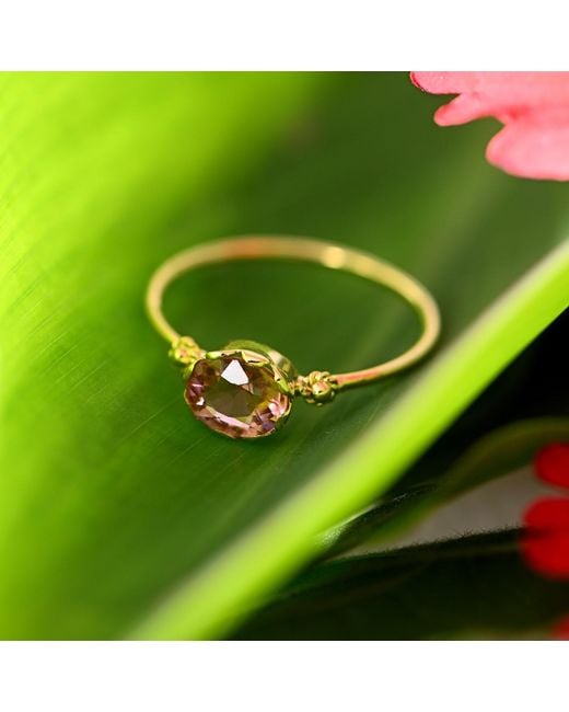 Emma Chapman Jewels Multicolor Tourmaline Stacking Ring