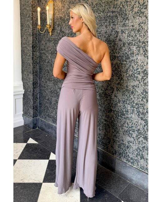 Atom Label Gray Rhodium Jumpsuit