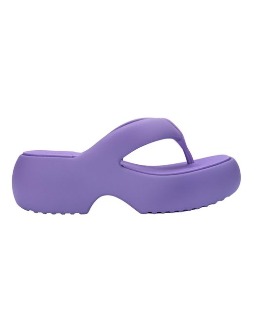Melissa Purple Free Fuzzy Platform