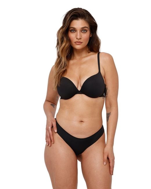 GOD SAVES QUEENS Blue Second Skin Ultimate Brief Graphite