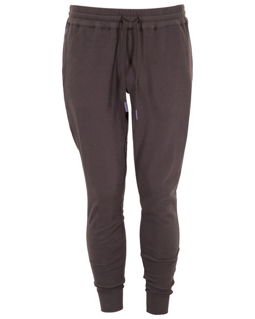 Lords of Harlech Purple Jay Brownie Knit Jogger for men