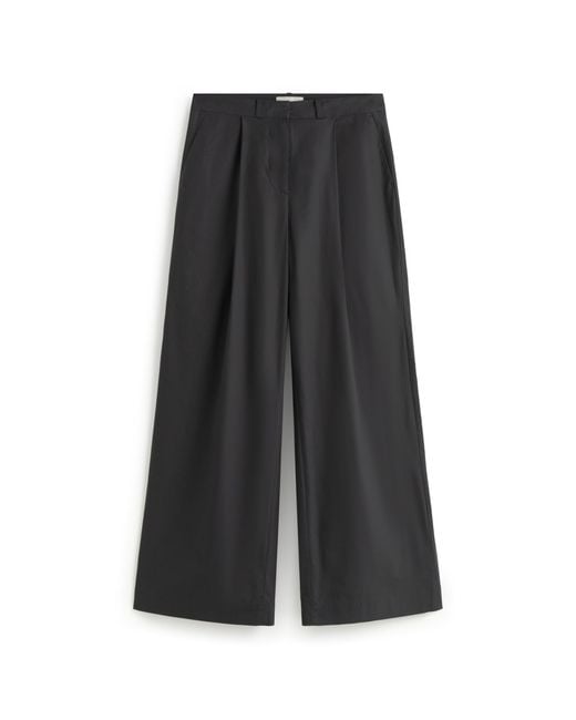 Thinking Mu Black Wide Leg Patty Pants