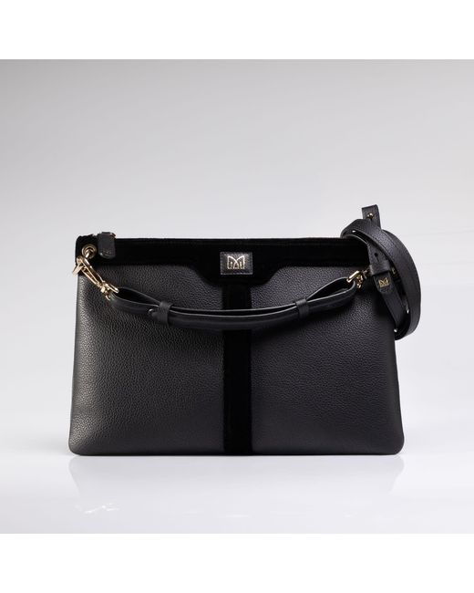 Mia First - Venezia Black Clutch Petitemia Velvet