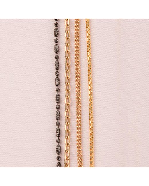 Maya Brenner Metallic Box Chain