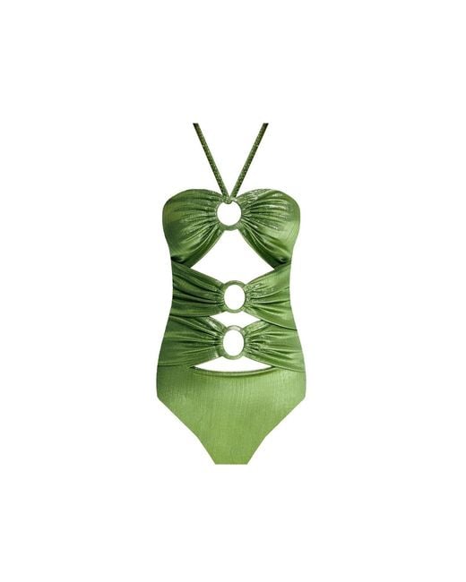 Nur Karaata Green Bagatelle Swimsuit
