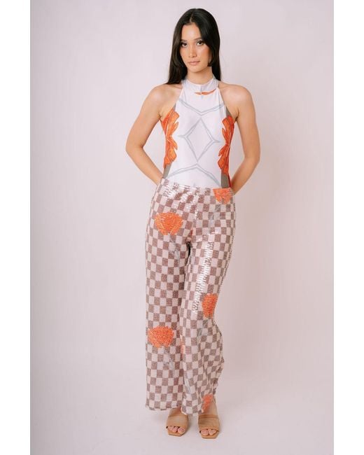 San Malo Red Laguna Bodysuit