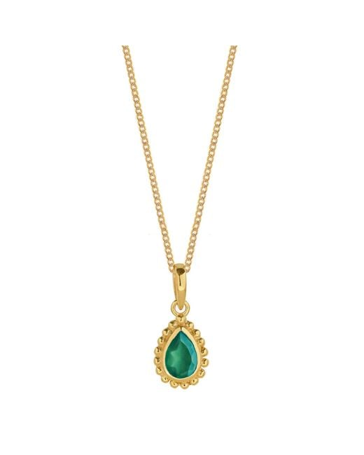 Charlotte's Web Jewellery Metallic May Birthstone Necklace