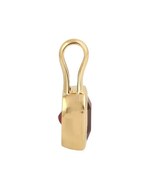 Artisan Multicolor 18K Tourmaline Solitaire Pendant