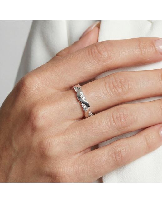 Sif Jakobs Jewellery Metallic Ring Ellera Waves Altro