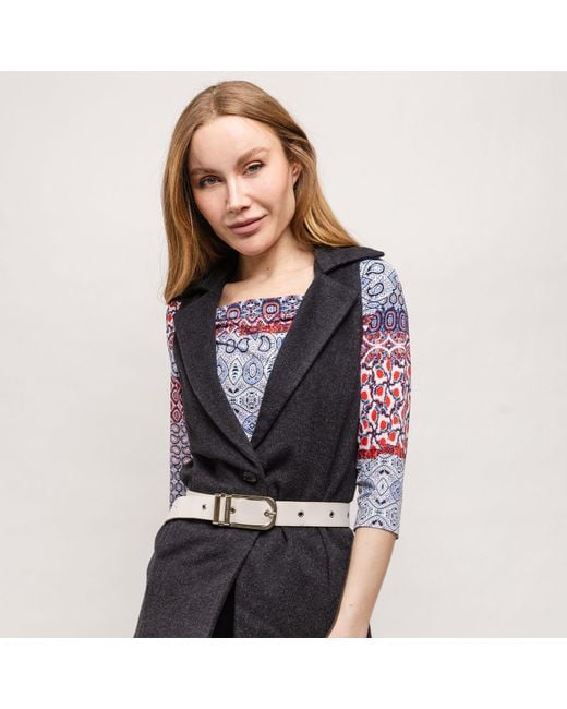 Farinaz Blue Fab Eastern Pattern