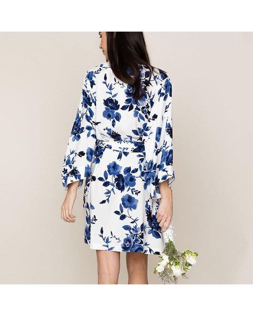 Yumi Kim Blue Dream Lover Floral Robe