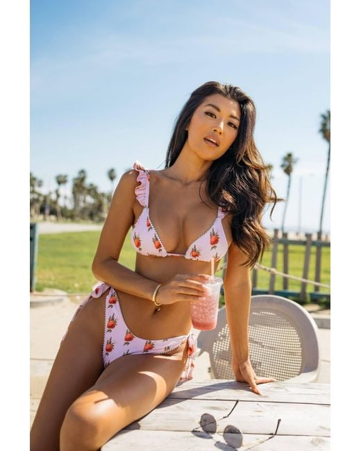 IVY SWIMWEAR Pink Strawberry Milk Bottoms