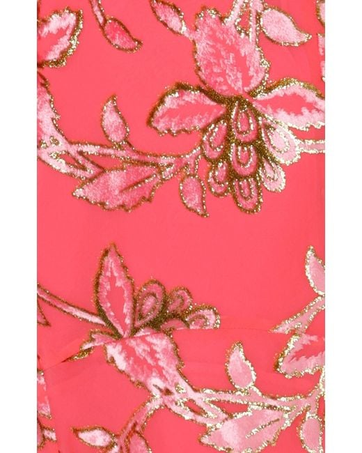 SACHA DRAKE Red Blossom Kimono