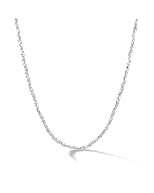 Dower & Hall Metallic Rice Nomad Necklace for men