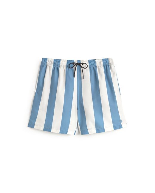 Thinking Mu Blue Striped Swimsuit Limpopo for men