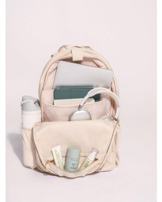 augustnoa Pink Neutrals Classic Noa Backpack
