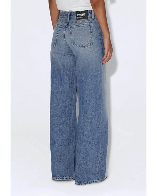 Dr. Denim Blue Rhue Low Wide