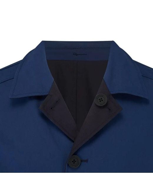 Guards London Blue Montague Reversible Raincoat for men