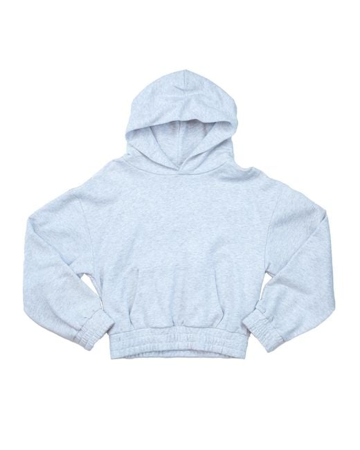 Circular Path Blue Hoodie Sweatshirt