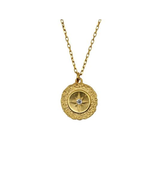 VicStoneNYC Fine Jewelry Metallic Northern Star Charms Necklace